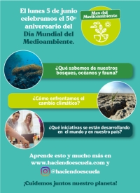 Aniversario del día mundial del medio ambiente